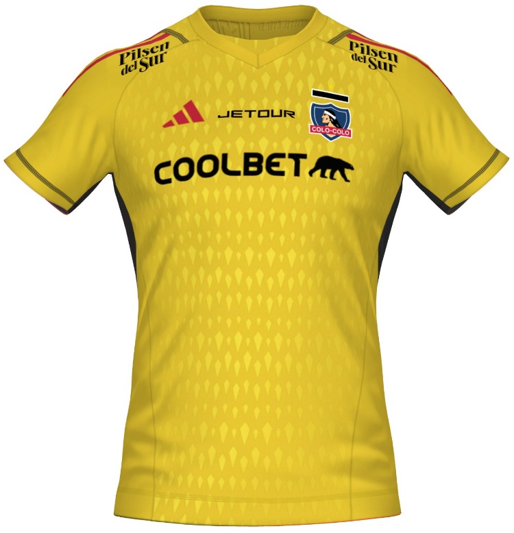 Camisa Goleiro III Colo Colo 2024 Adidas oficial 